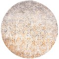 Safavieh Expression Hand Tufted Round Area RugIvory & Rust 6 x 6 ft. EXP477P-6R